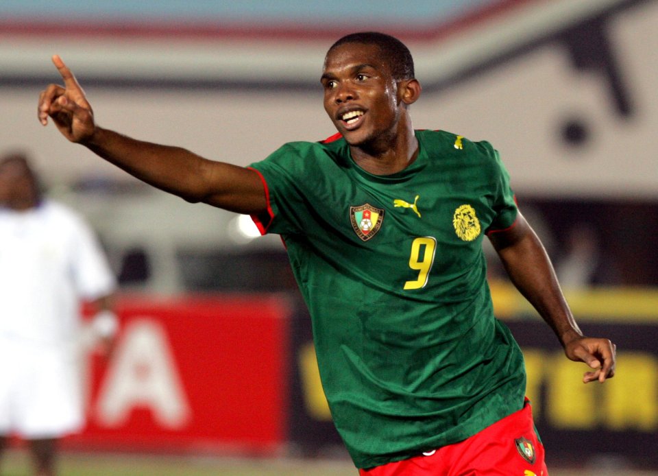  Samuel Eto'o was Song's international team-mate for 13 years