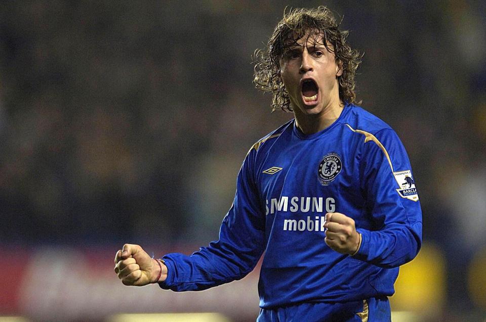  Hernan Crespo was prolific despite his short stint at Chelsea