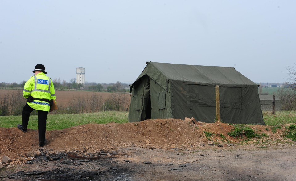  Police inspected the scene, in Edlington, near Doncaster, where two boys were attacked and tortured in 2009