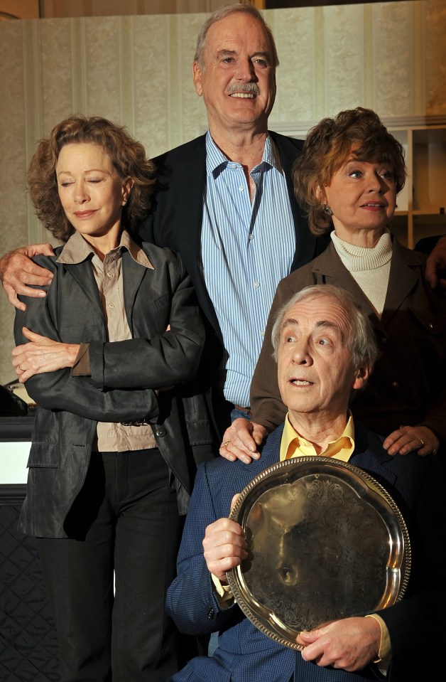  The cast. who first met 50 years ago, became household names after starring in the BBC sitcom