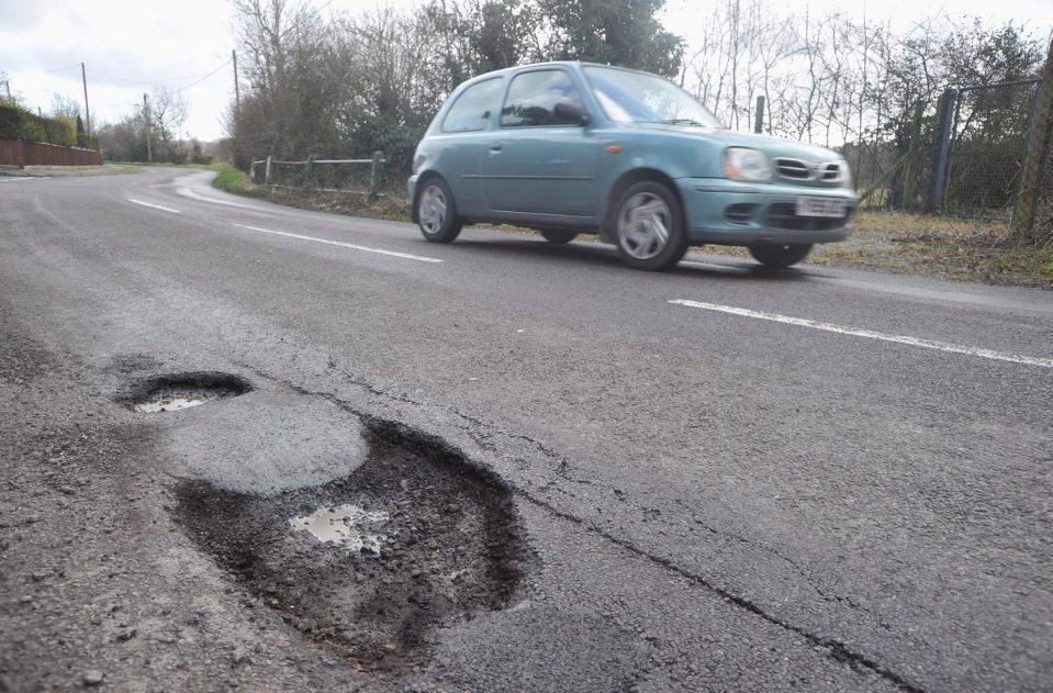  'Crazy economics' . . . councils pay out millions to repair cars damaged by potholes