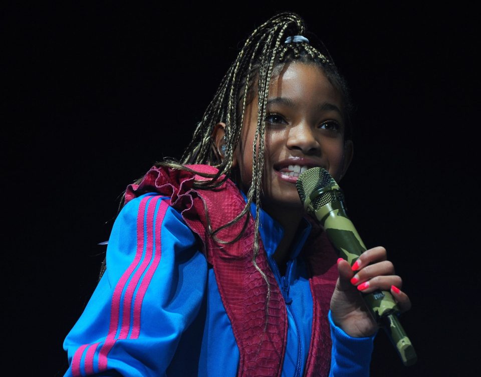  Willow Smith is the daughter of Hollywood stars Will and Jada Smith and launched her music career in 2010 at the age of 10