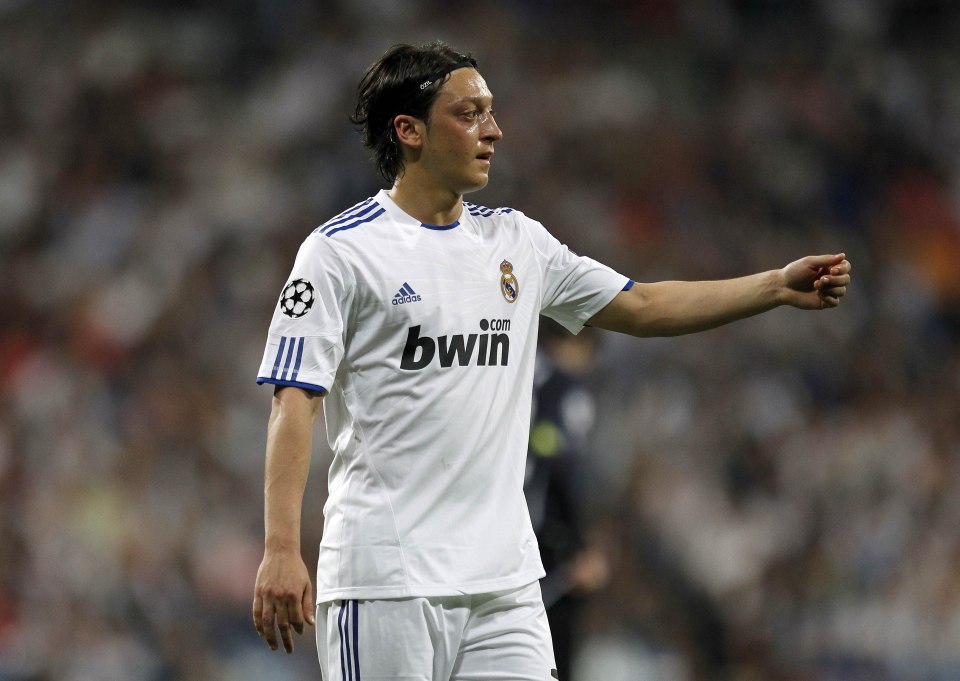  Ozil played for Real Madrid between 2010 and 2013