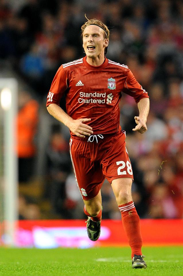  Christian Poulsen joined Liverpool with a wealth of European pedigree