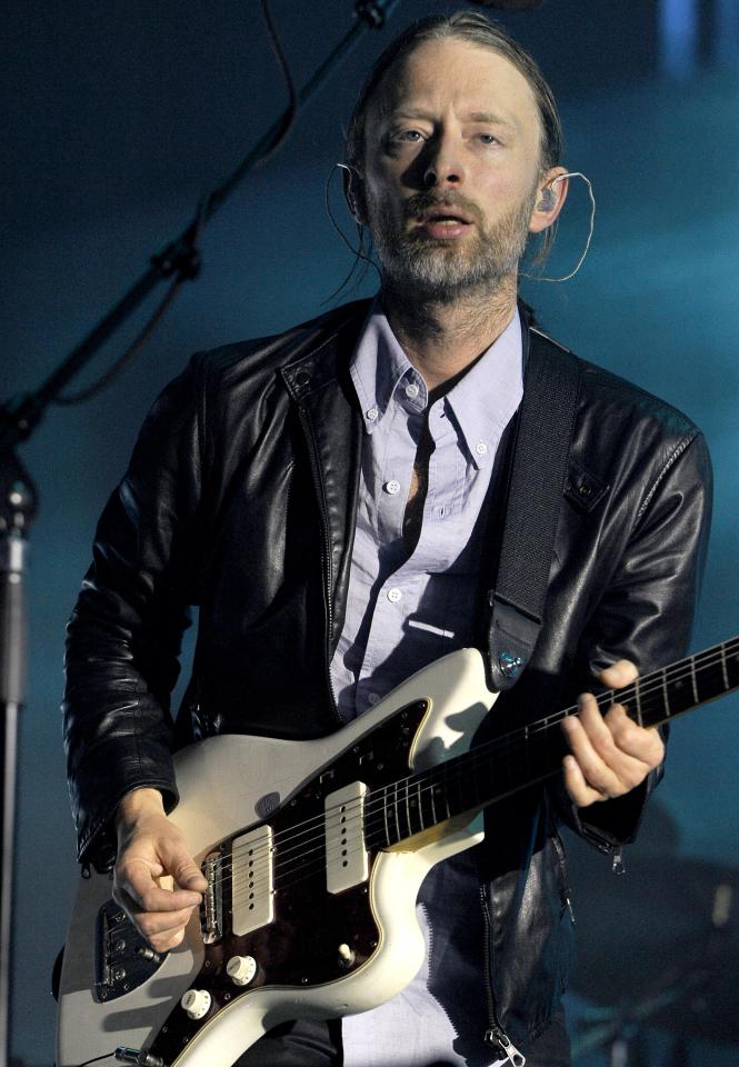  Thom Yorke split from former partner Rachel Owen in 2015 after 23 years together