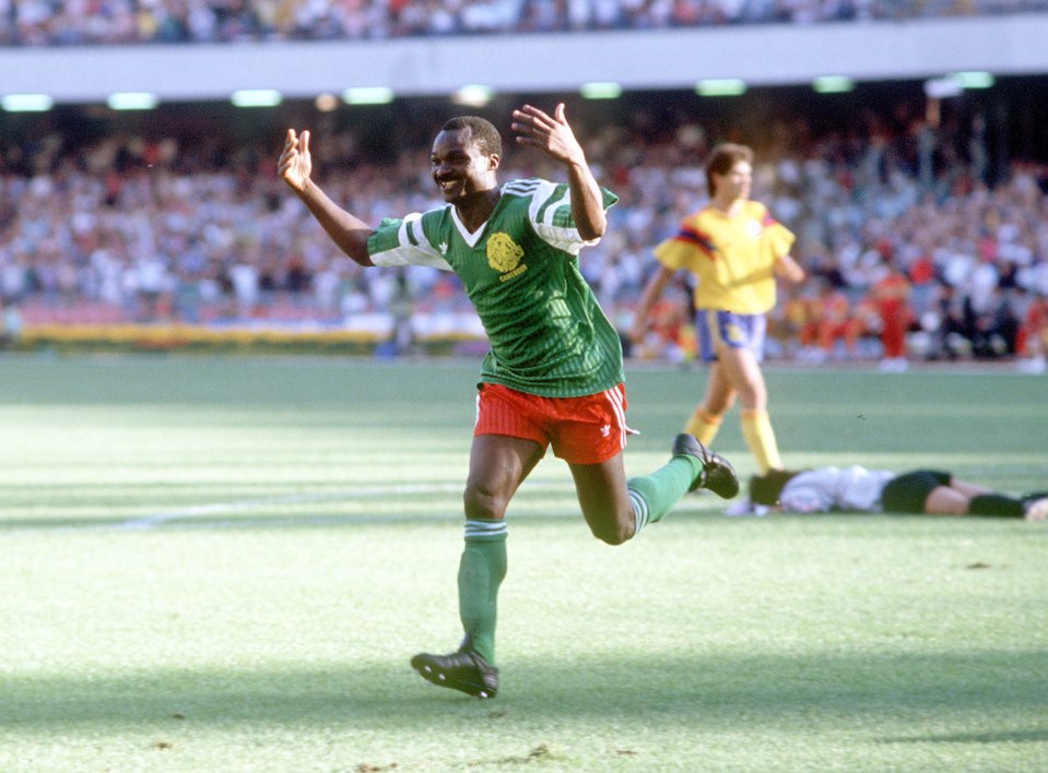  And the defender played alongside Roger Milla at the 1994 World Cup