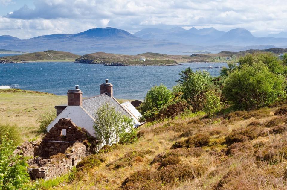 Many of the cottages on the island are already used as part of a holiday lettings business 