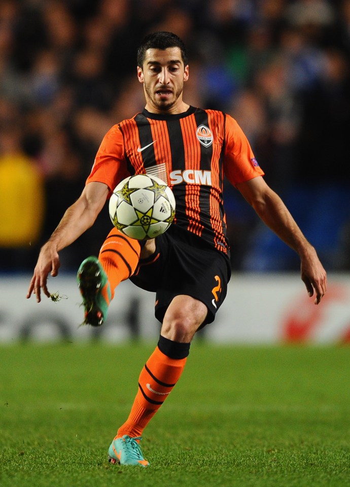  Mkhitaryan at Shakhtar Donetsk