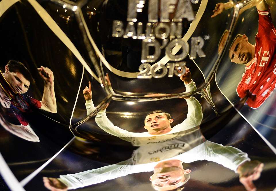  Cristiano Ronaldo is one of only five players to win Ballon d'Or on three occasions