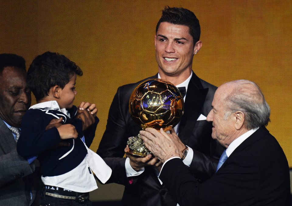  Cristiano Ronaldo has won a fourth Ballon d'Or award, according to a leak