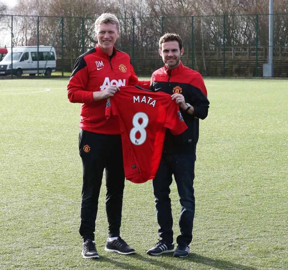  Juan Mata was his only other big-money signing