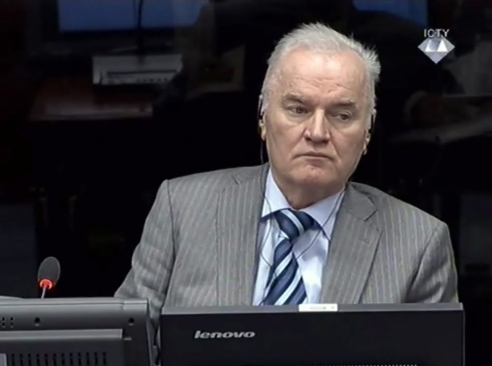 Ratko Mladic is accused of war crimes, genocide and crimes against humanity