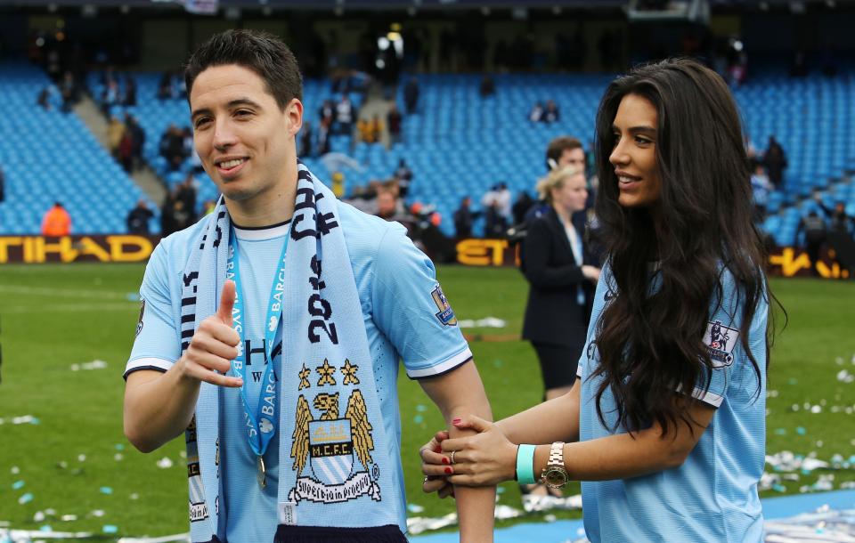  Samir Nasri split from girlfriend Anara last year, but it is unknown if they got back together since then