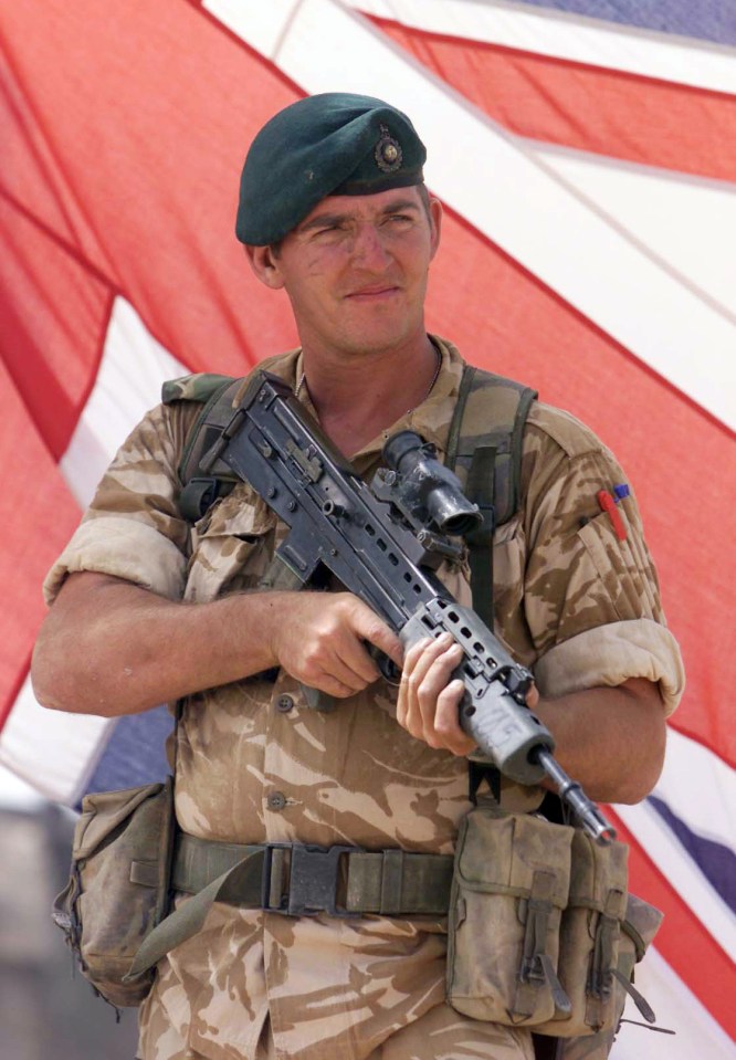 Royal Marine Sergeant Alexander Blackman,