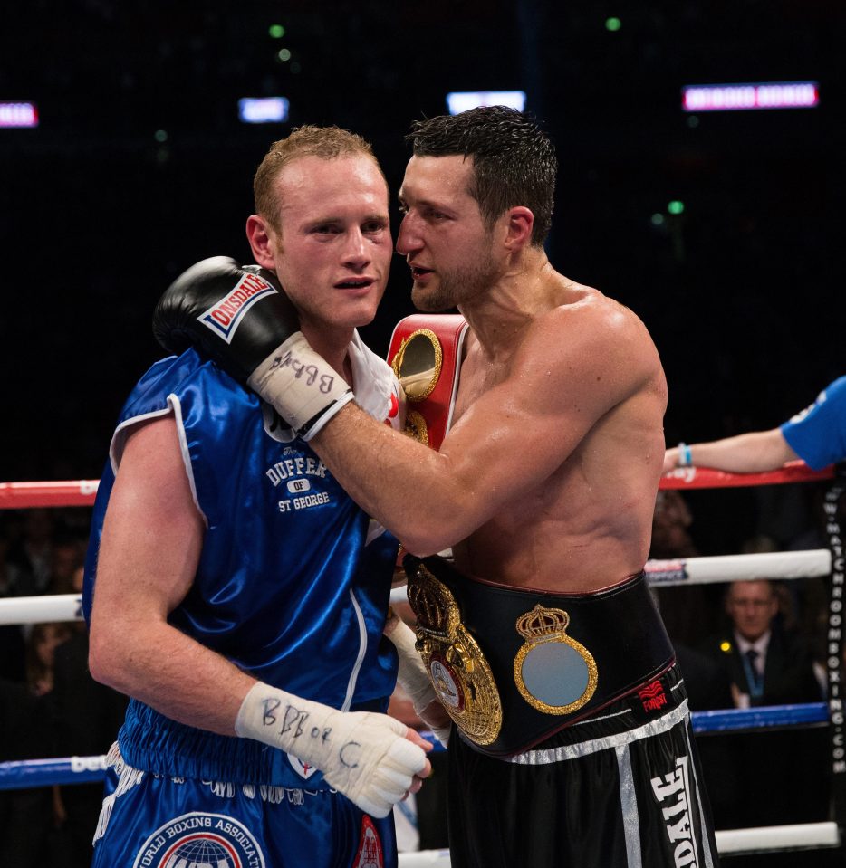  80,000 people watched Carl Froch meet George Groves at Wembley