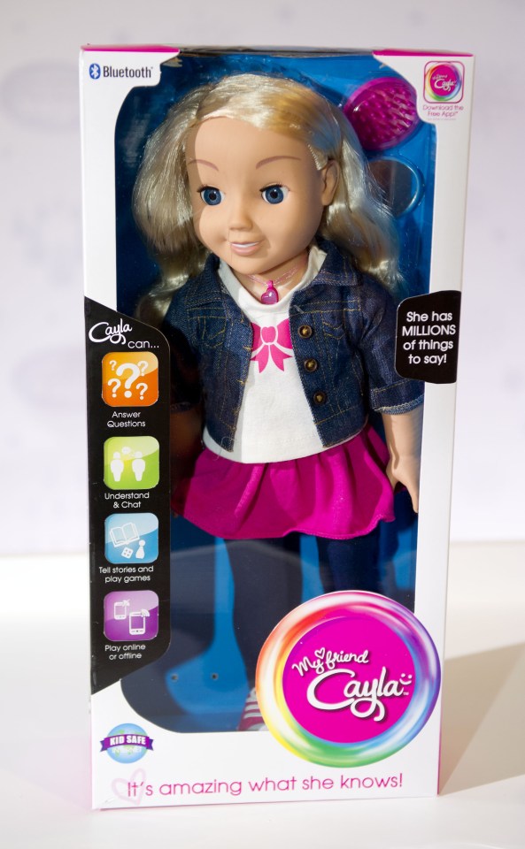  Consumer watchdogs say security is too lax and the Bluetooth connection between the doll and app could be hacked, putting kids at risk