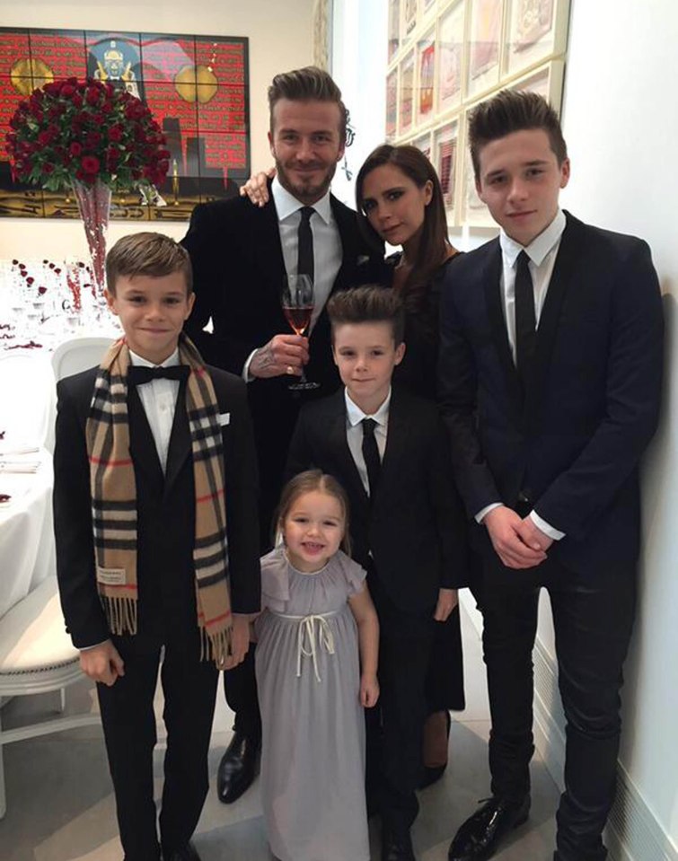  The Beckhams are worth more than £500million