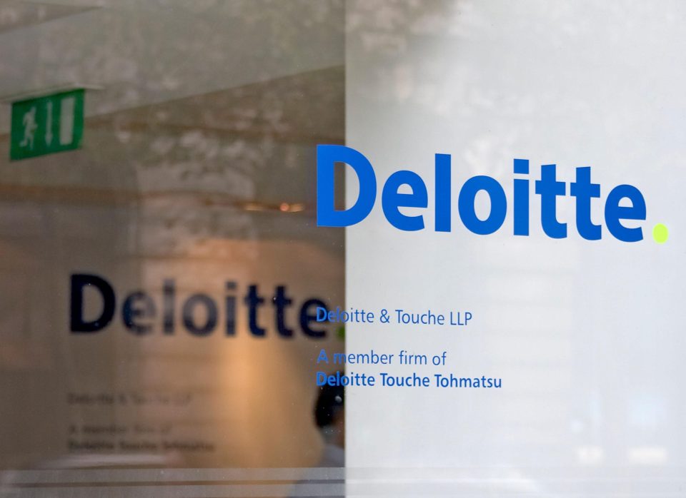 Deloitte are trying to heal relations with No10