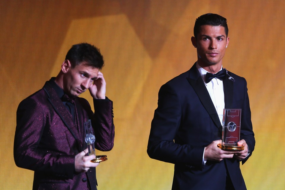  This year's Ballon d'Or is unsurprisingly contested between Lionel Messi and Cristiano Ronaldo yet again