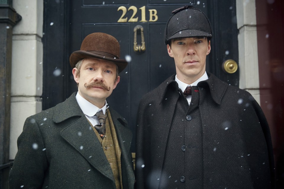  Martin Freeman has starred as Dr Watson, alongside Benedict Cumberbatch in the BBC's Sherlock since 2011