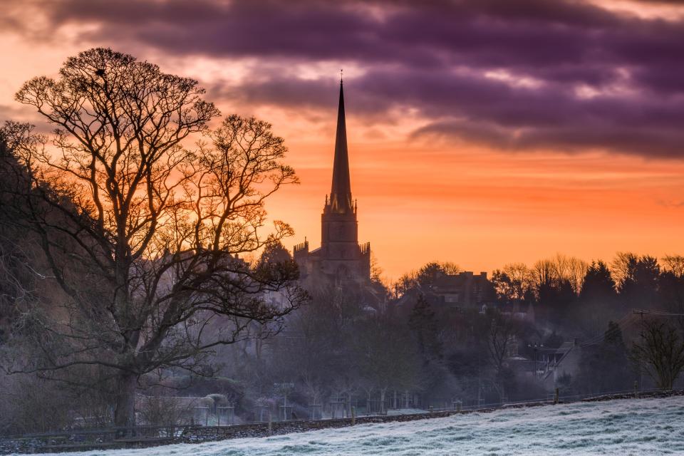  February will bring snow and frost, as in Tetbury the same month in 2016