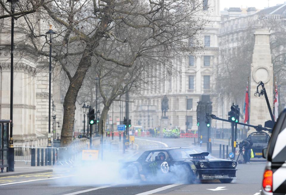  The stunt was filmed in London and branded disrespectful by many