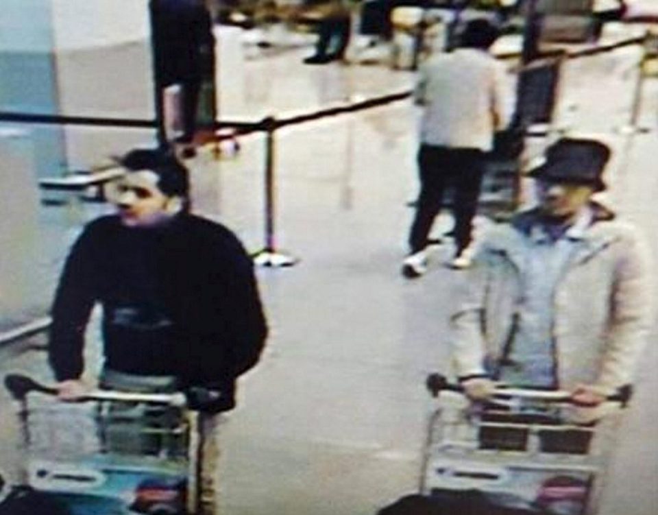  Mohammed Abrini was caught on camera fleeing Brussels airport and police believe he played a role in the Brussels airport attack