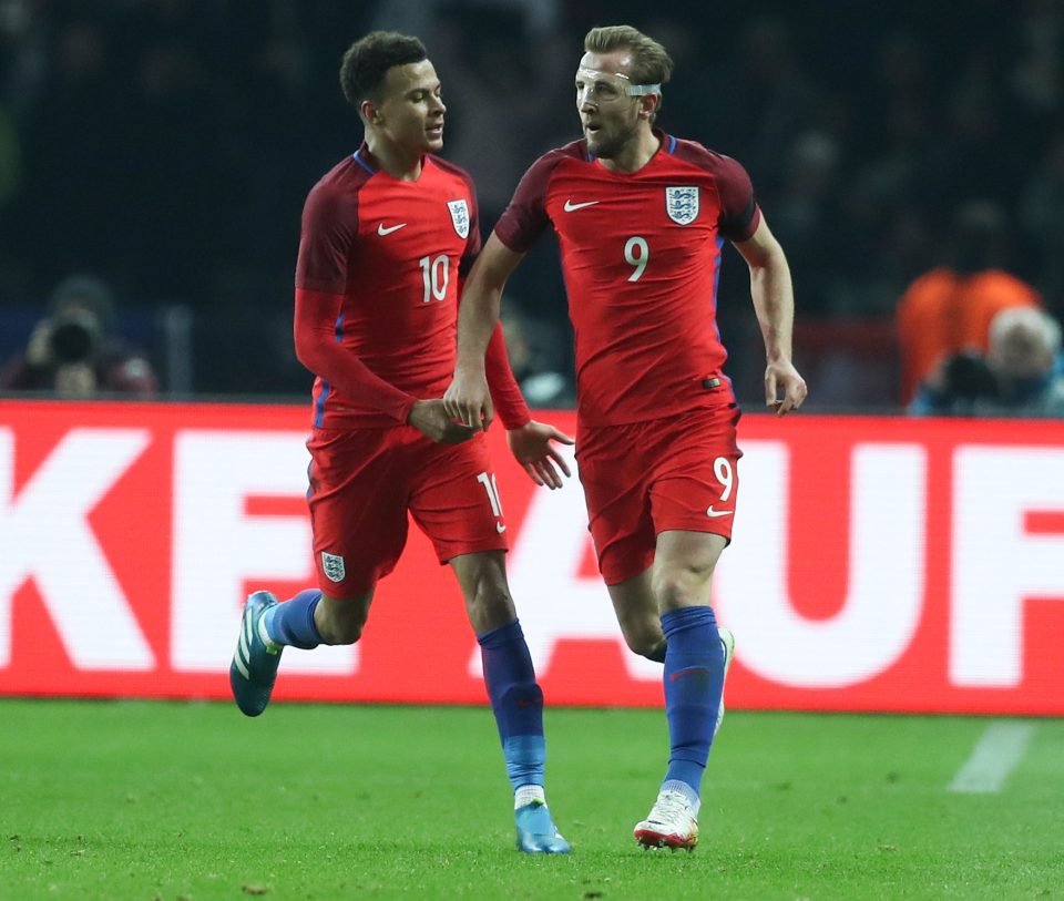  Dele Alli and Harry Kane are team-mates at club and international level