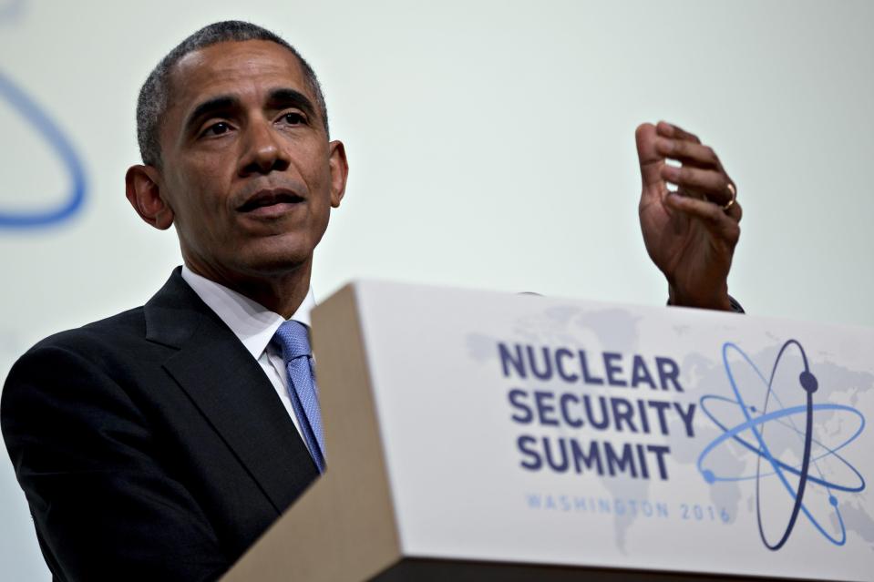 President Obama spoke about his fears at The Nuclear Security Summit