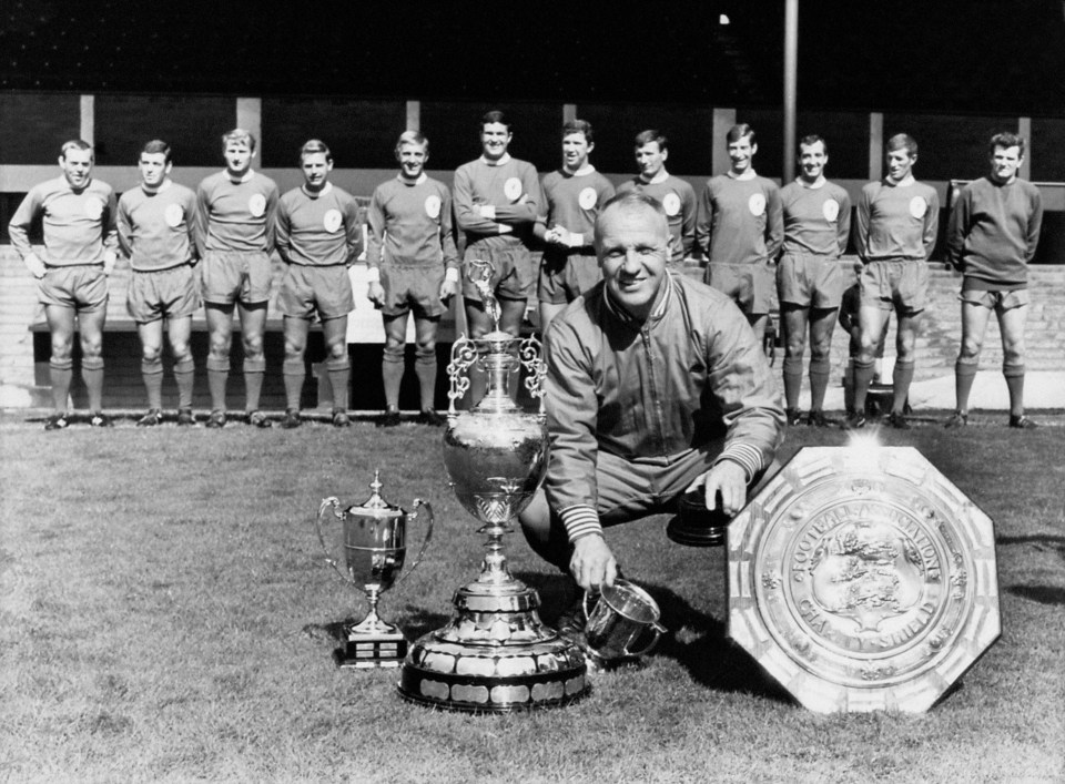  Bill Shankly won three league titles and brought Liverpool up from second tier