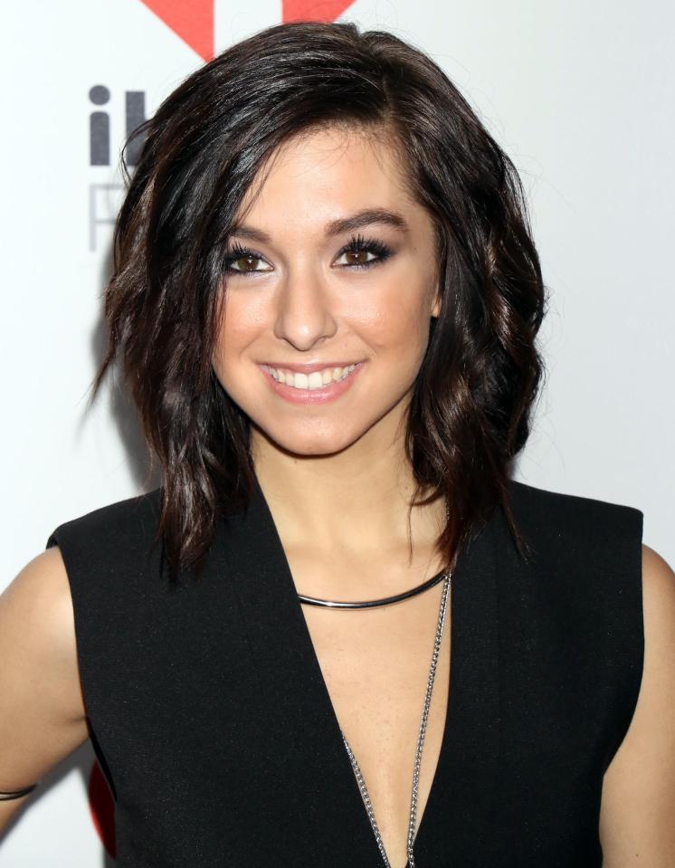  Christina Grimmie, who was killed on June 10, pictured at last year's iHeartRadio Music Festival in Las Vegas