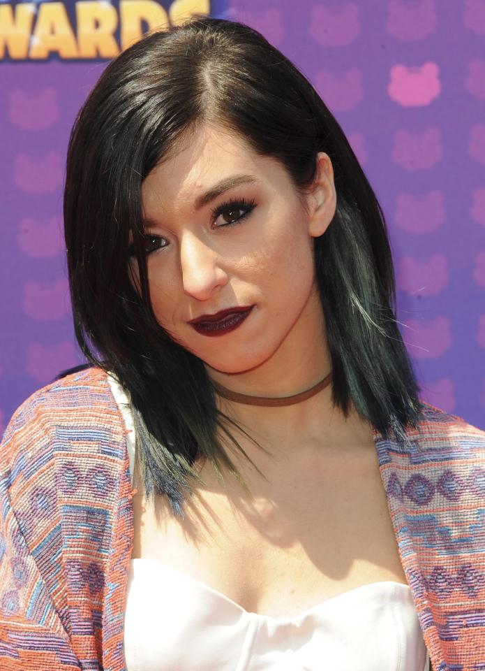  Christina Grimmie pictured at the Radio Disney Music Awards just 10 days before her death