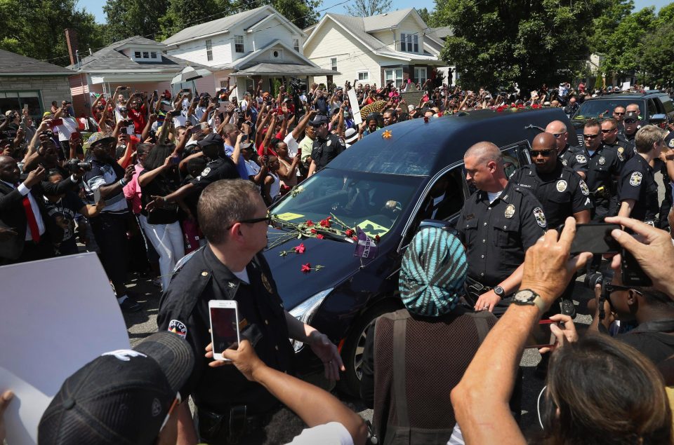  The world also waved goodbye to boxing great Muhammad Ali