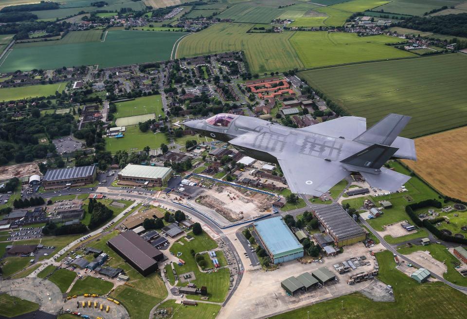  The jogging route is regularly used by servicemen and women based at RAF Marham in Norfolk