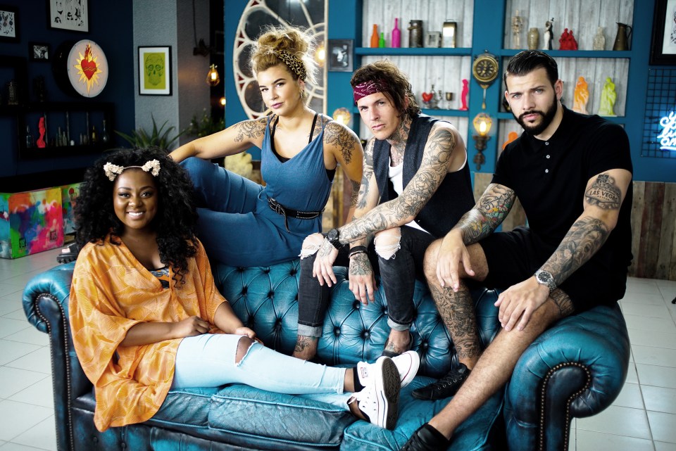  On Tattoo Fixers Sketch enjoys covering up dodgy designs with big bright colour