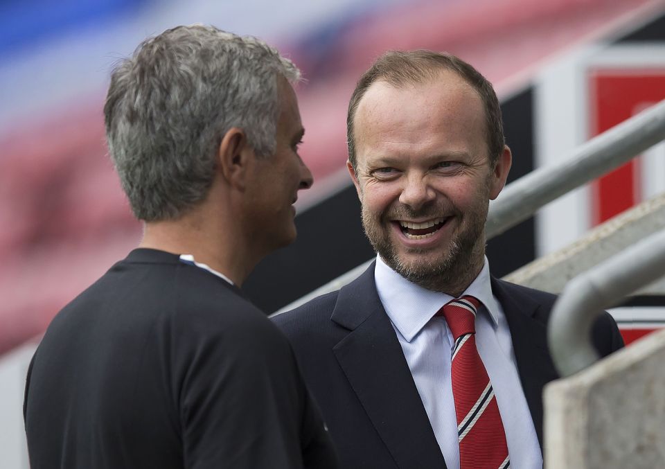  Ed Woodward has plenty to smile about with the money pouring into Manchester United