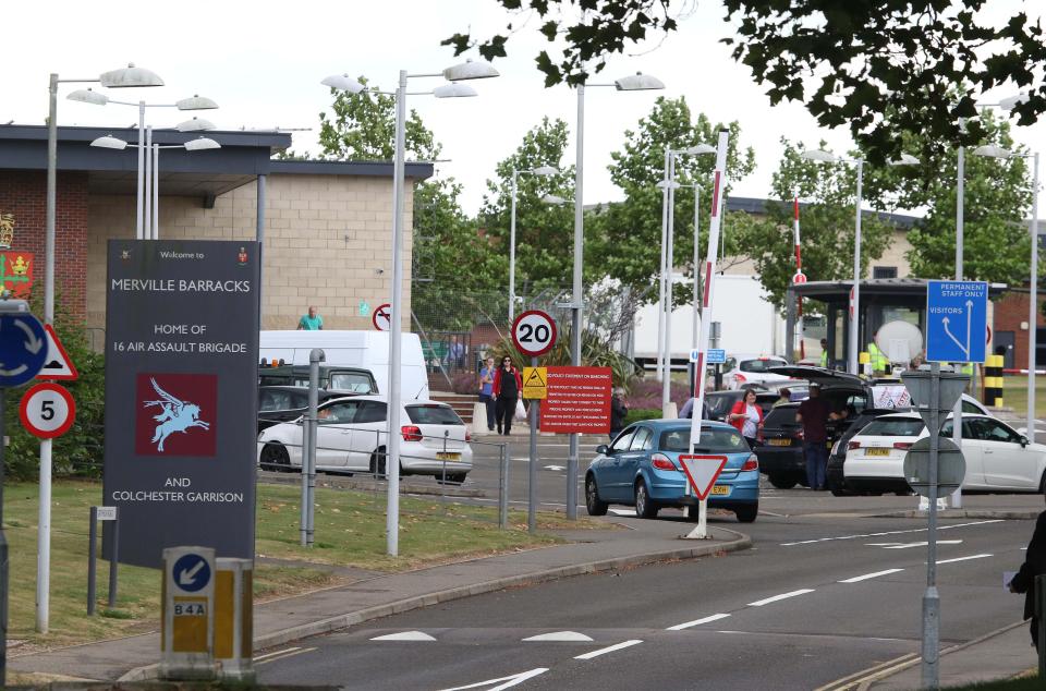  The suspects were reported to have been spotted at Colchester barracks just a few weeks later, sparking fears the attackers may be part of a wider network