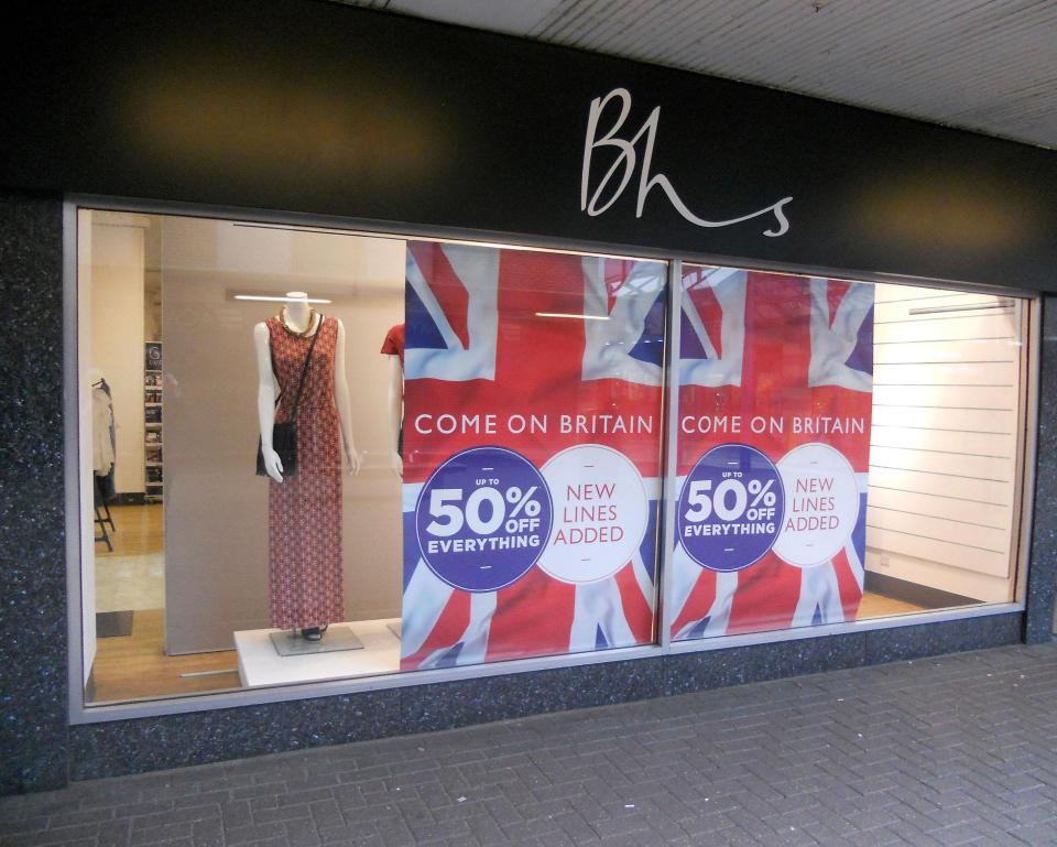  BHS collapsed this year - 12 months after Philip Green sold it for £1 to a twice bankrupt entrepreneur.