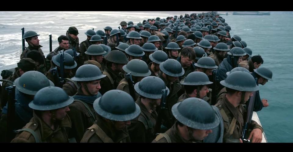  DUNKIRK: Batman director Christopher Nolan teams up with Tom Hardy and Cillian Murphy to tell of real-life World War Two heroes. Released: July 21.