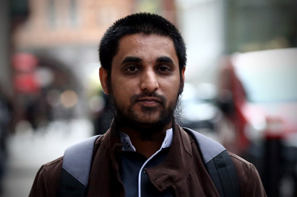  Choudary and his fellow defendant Mohammad Mizanur Rahman, pictured, were eligible for legal aid because they were on benefits