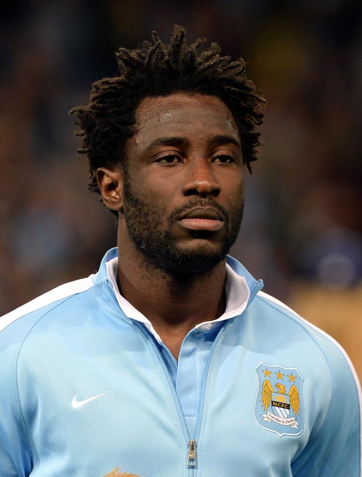  Wilfried Bony, on loan from Man City, will reject a move to China