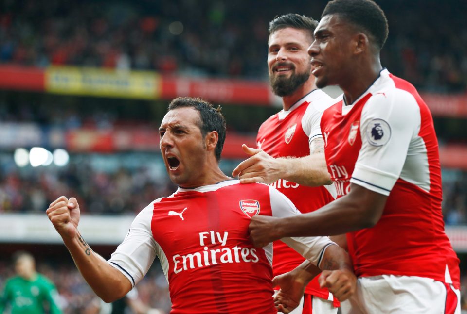 Santi Cazorla has been out with an ankle problem but Arsene Wenger wants to give him a new deal