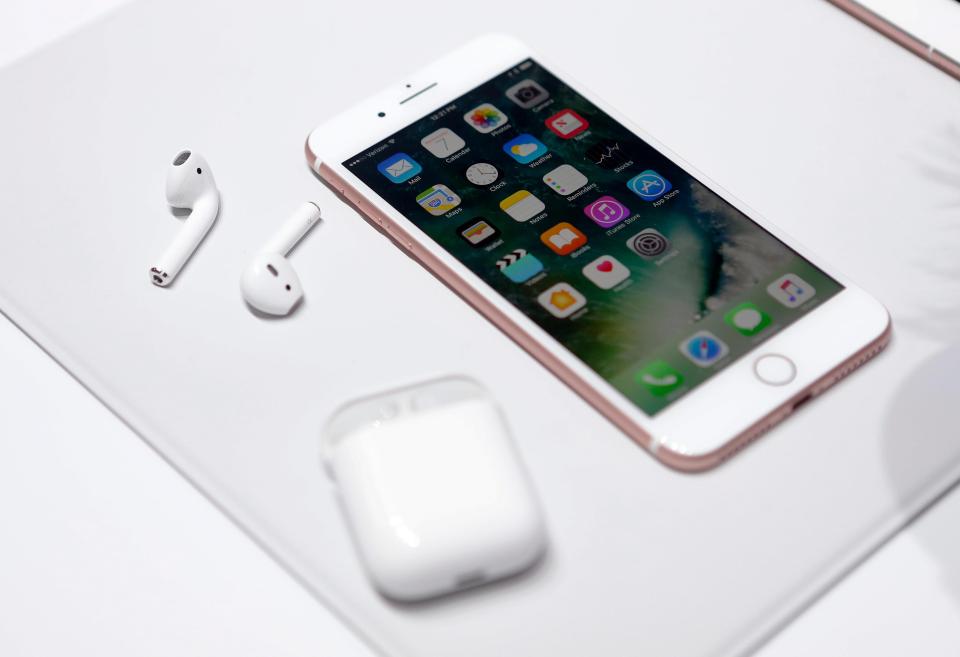  The AirPods were unveiled in September with the new iPhone 7, amidst fierce backlash