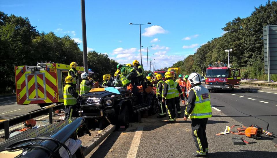 Crystal Palace defender Pape Souare was involved in a horror car smash in September