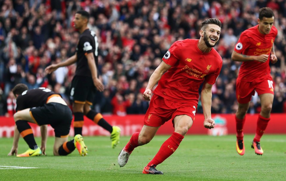  Ex-Saints star Adam Lallana was a late developer but has now become a regular for both Liverpool and England