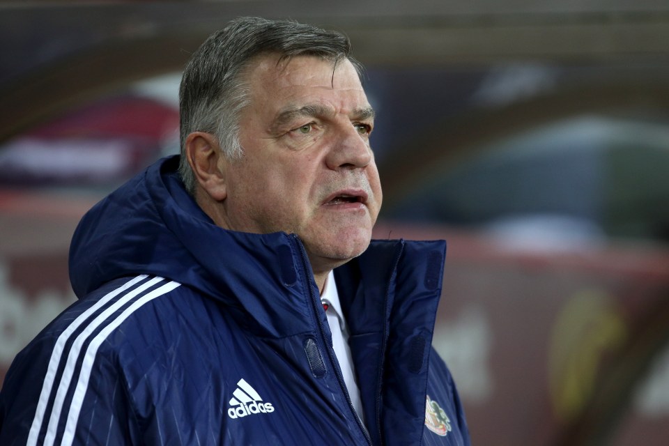  Sam Allardyce is also interested in the job if it becomes available