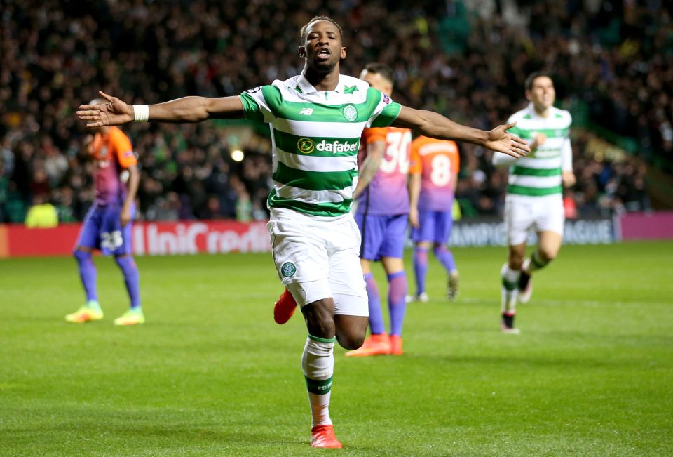  Dembele shone against Manchester City in the Champions League at Celtic Park