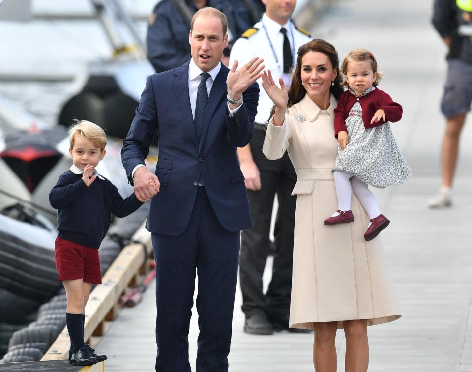  Prince William and  Kate Middleton seem likely to return to London having put Prince George's name down for exclusive Wetherby School