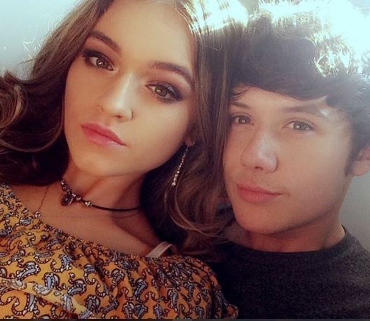 Emily Middlemas and Ryan Lawrie