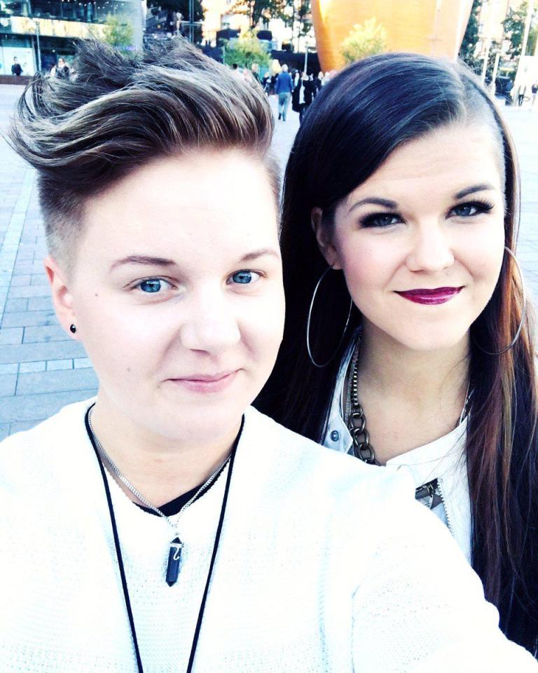  Saara Aalto and girlfriend Meri Sopanen (pictured left) are now engaged